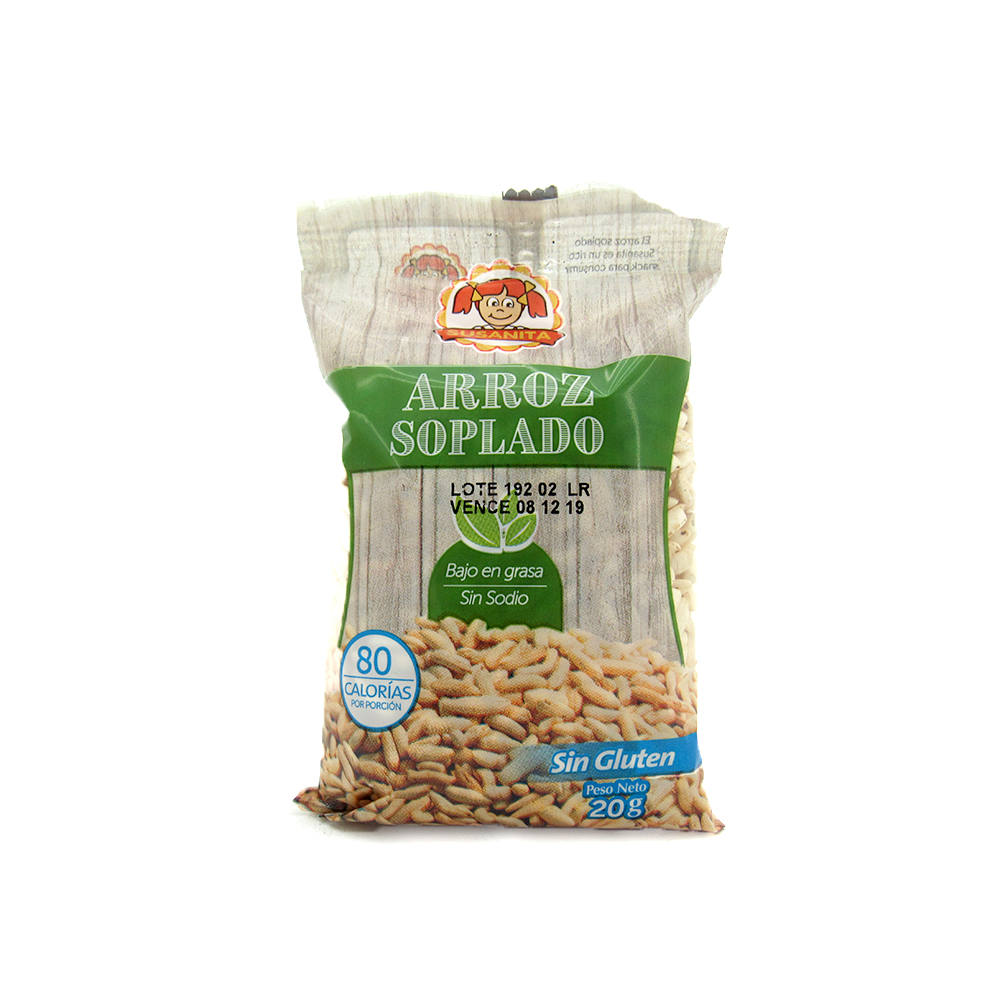 Arroz susanita soplado x20gr