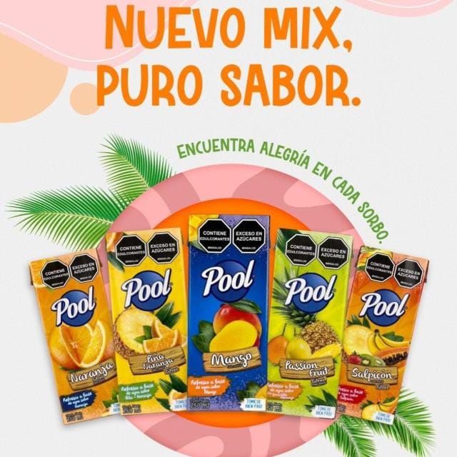 Jugo de cajita Pool 250ml