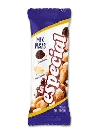 Mix Maní salado, dulce y pasas